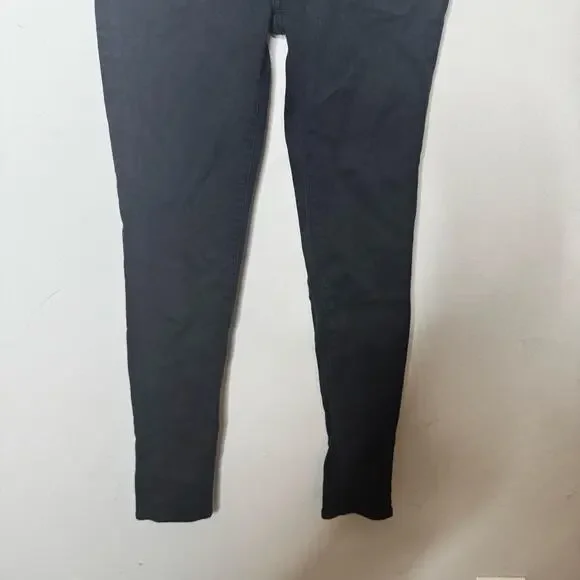 Denim Forum The Lola High Rise Skinny Jeans Women’s 27 Black Stretch Aritzia - Picture 11 of 13